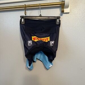 Santini Trek-Segafredo Women's Team Replica Short Small Road Bike Dark Blue